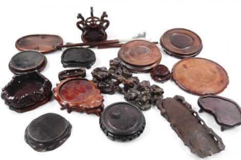 Various early 20thC treen