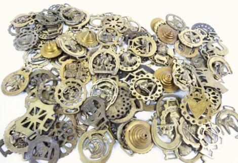 Various horse brasses