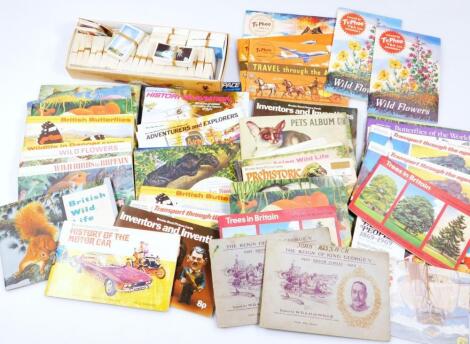 A large selection of Brooke Bond tea cards