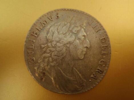 A 1697 half crown.