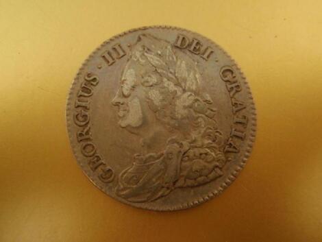 A 1745 Roses half crown