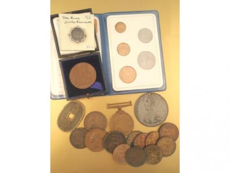 Assorted mixed coinage