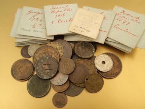 Assorted English coinage