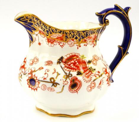 A Royal Crown Derby porcelain water jug