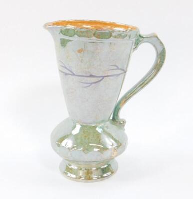 A Burgess & Leigh Burleigh ware lustre jug