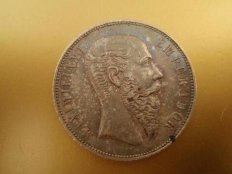 A Mexican 1866 50 cents