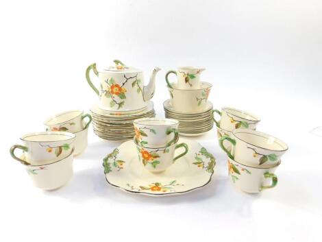 A Thomas Forrester & Sons Pheonix ware tea service