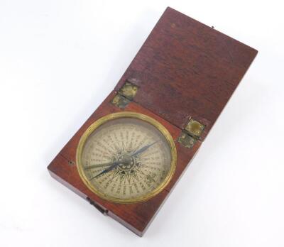 A Georgian pocket compass