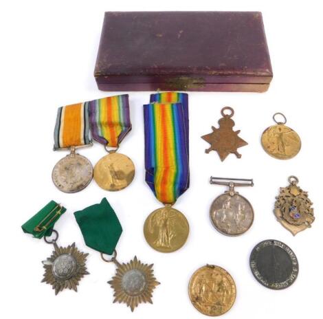 WWI Great War and Victory medals