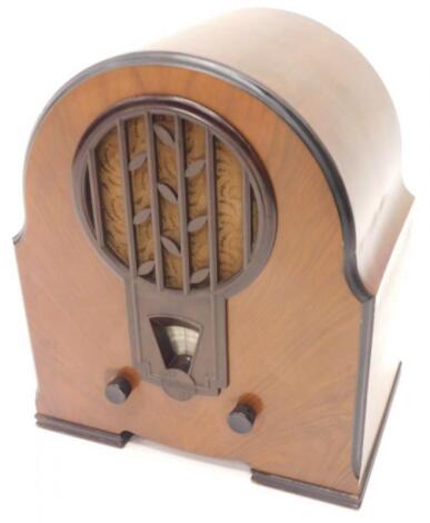 An Art Deco Phillips Super Inductance radio