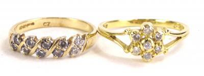 Two dress rings