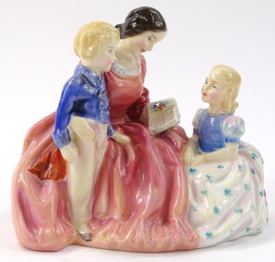 A Royal Doulton figure Bedtime Story