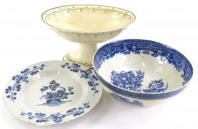 A 19thC pearlware bowl