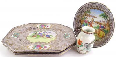 Various items of modern Chinese porcelain