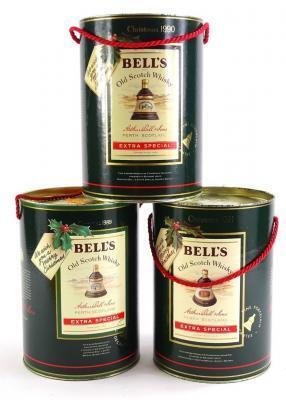 Three Bells whisky decanters