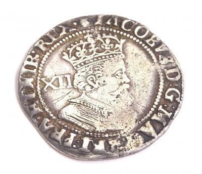 A James I silver shilling