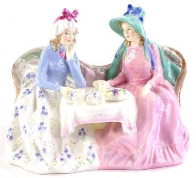 A Royal Doulton figure group Afternoon Tea