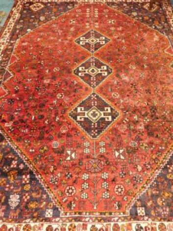 A Persian style carpet