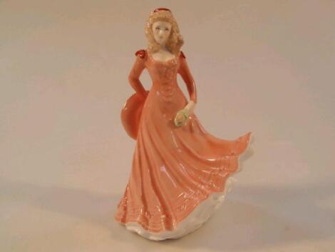 A Royal Worcester figure