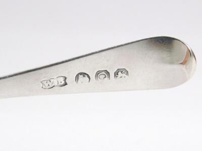 Various George III silver teaspoons - 5