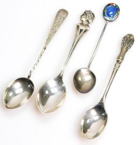 An Elizabeth II silver Jubilee Commemorative teaspoon