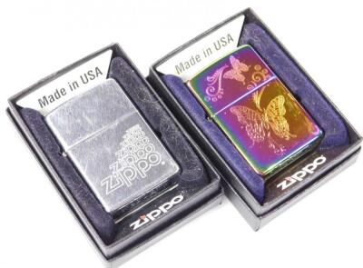 Various Zippo cigarette lighters - 2