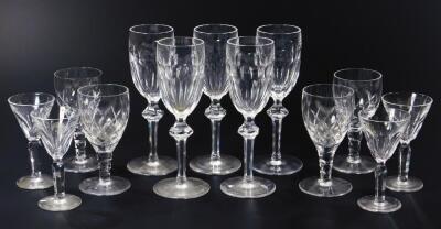 Various Waterford drinking glasses