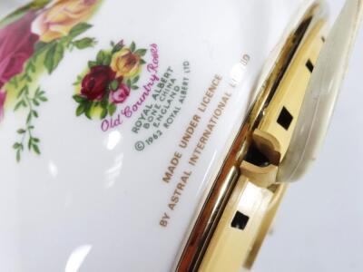 A Royal Albert Old Country Roses telephone - 2
