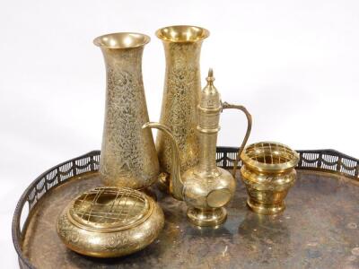 Various metalware - 3