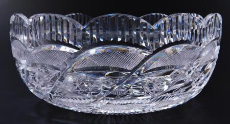 A Waterford Crystal fruit bowl