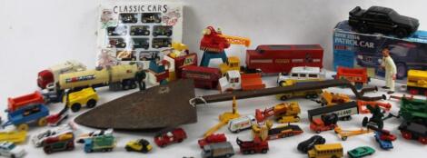 Various die-cast vehicles