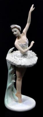 A Coalport limited edition figure Margot Fonteyn