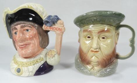 A Royal Doulton limited edition character jug