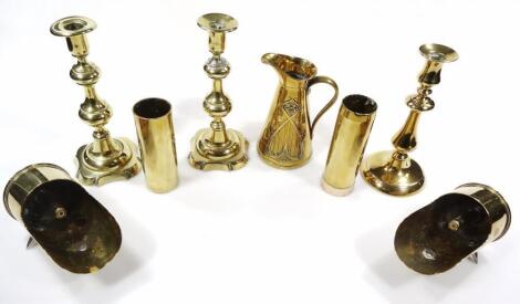 Various brassware