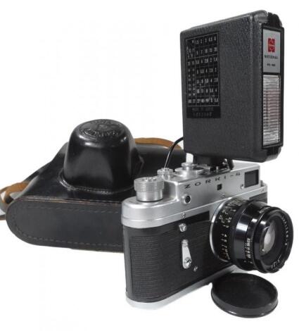 A Zorki-4 camera