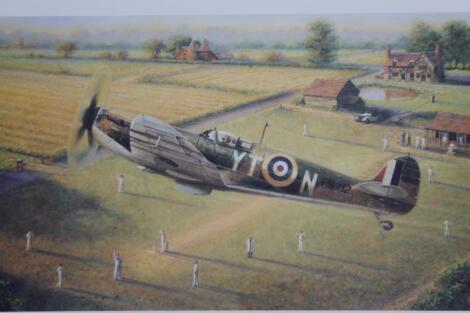 After Bill Perring. Spitfire