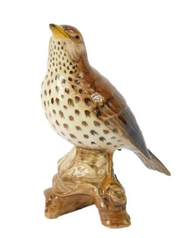 A Beswick figure of a song thrush