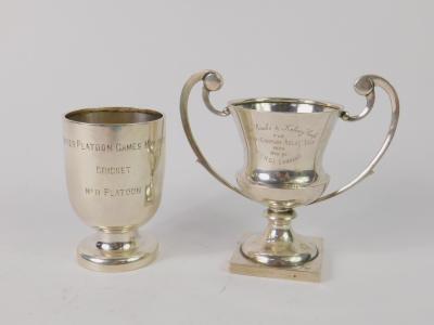 A military trophy The Cooke and Kelvey Cup