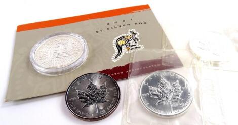 Four silver coins