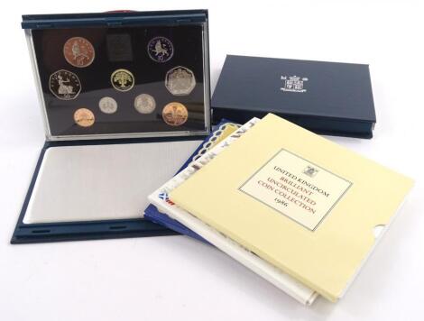 The Elizabeth II Royal Mint coin set