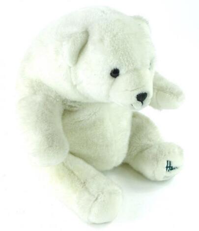 A Harrods 1989 polar bear.