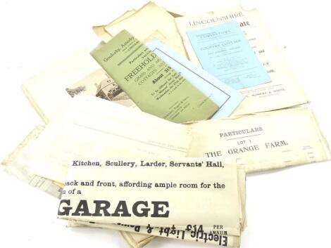 A quantity of ephemera