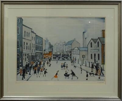 ‡Laurence Stephen Lowry (1887-1976). The Level Crossing - 2