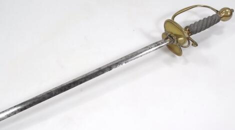 An 18thC small sword