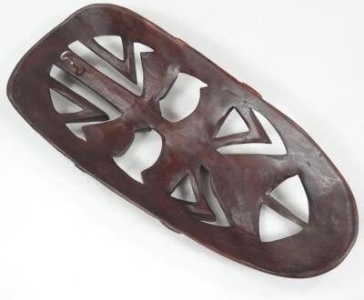 An African tribal wall face mask - 2