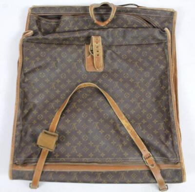 A Louis Vuitton suit jacket carrier