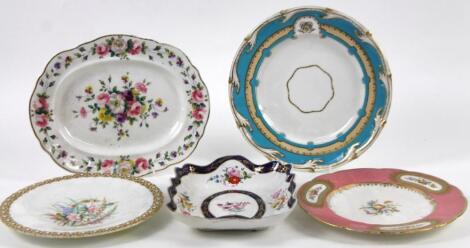 Various 19thC and later porcelain