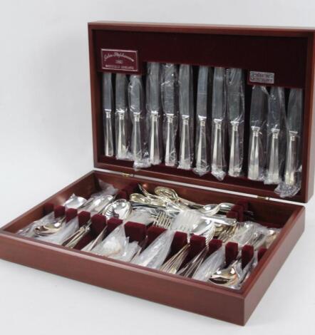 An Arthur Price John Stevenson Sheffield Cutlery Collection canteen of plated cutlery