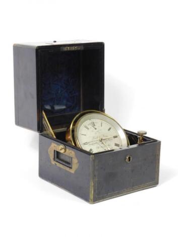 A Reid & Sons late 19thC marine chronometer