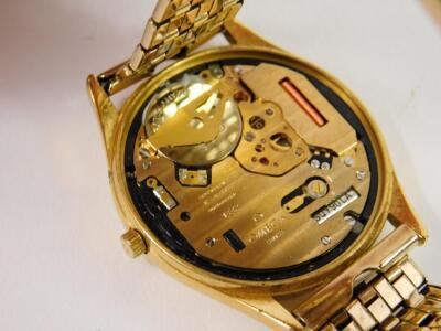 An Omega Deville gentleman's gold plated circular cased wristwatch - 3